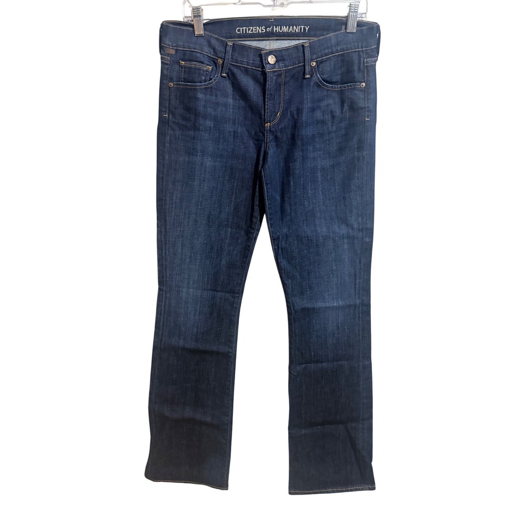 Citizens of Humanity Kelly Bootcut Jeans Womens 29 Blue Excellent Low Rise Denim